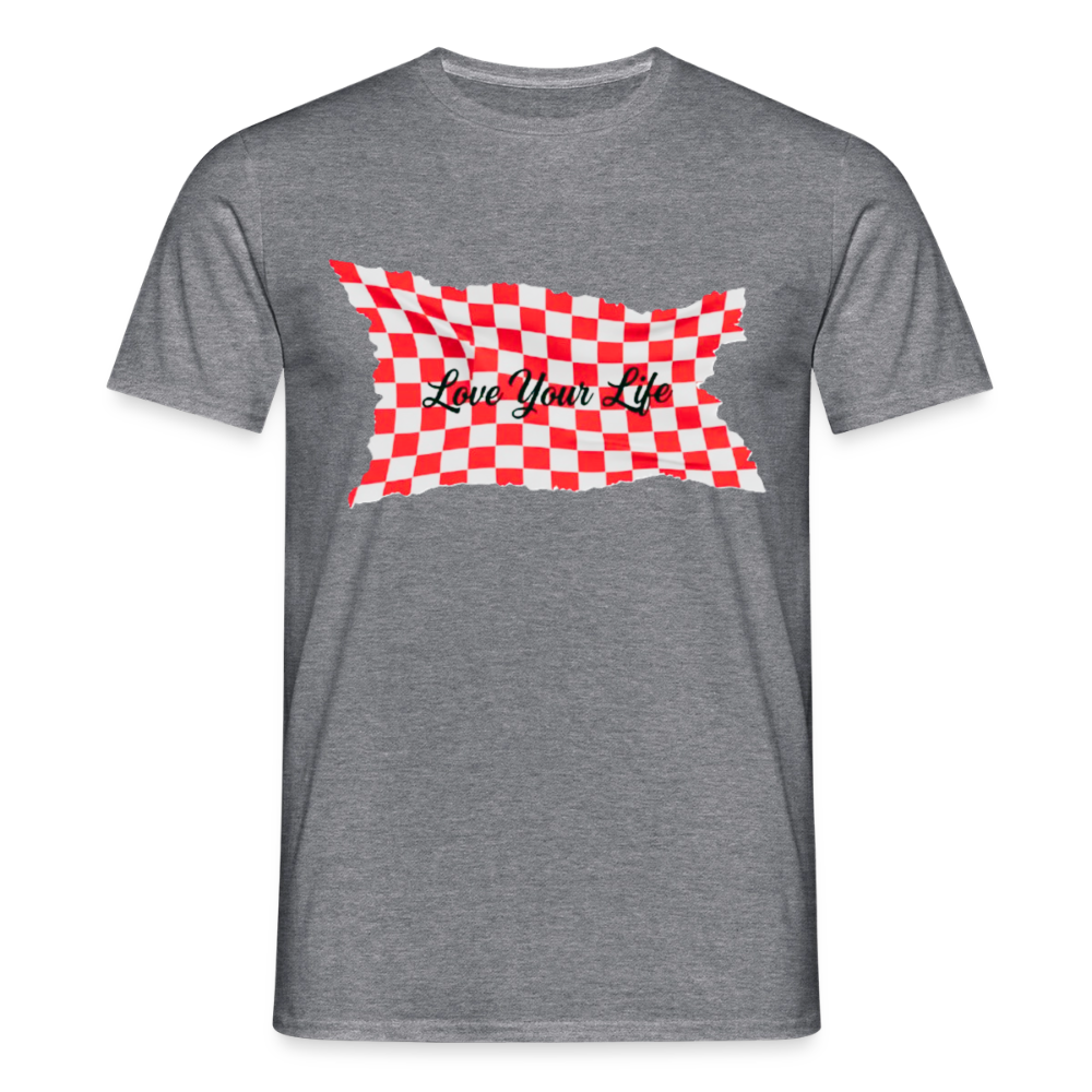 Männer T-Shirt - Graphit meliert