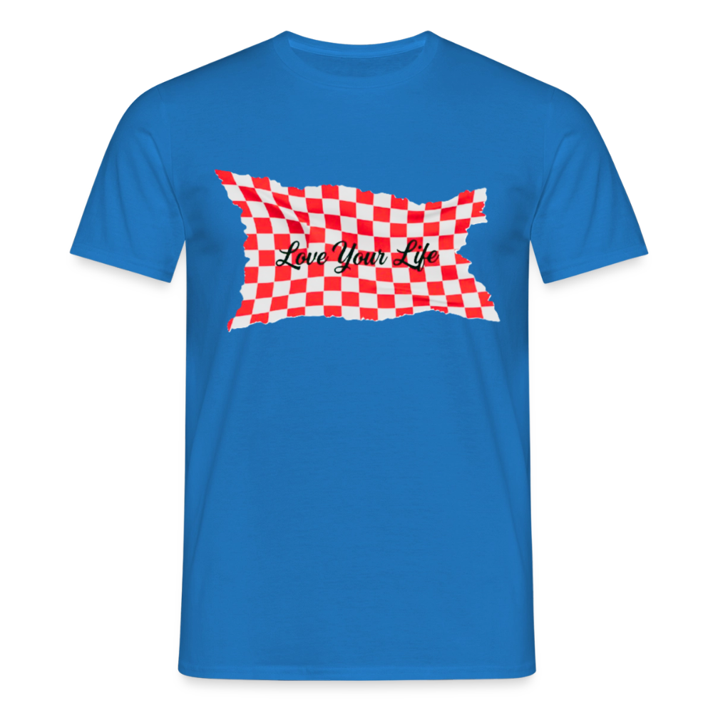 Männer T-Shirt - Royalblau
