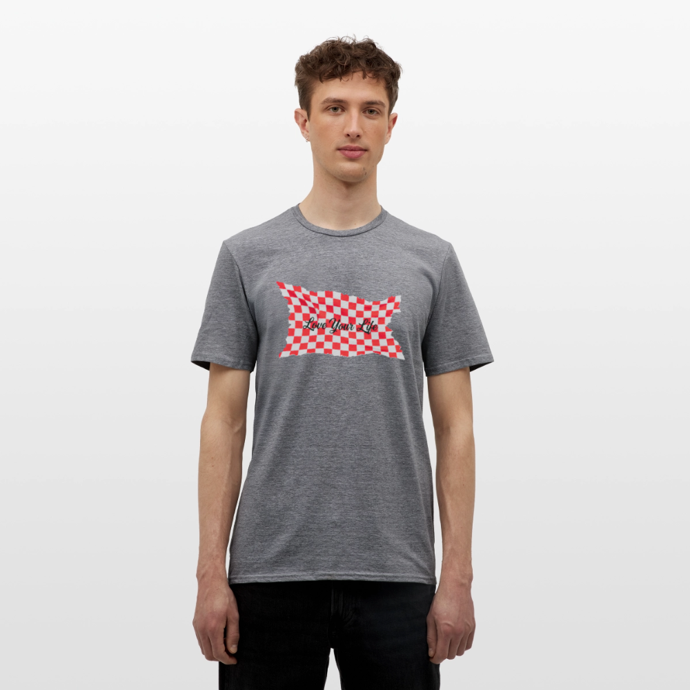 Männer T-Shirt - Graphit meliert
