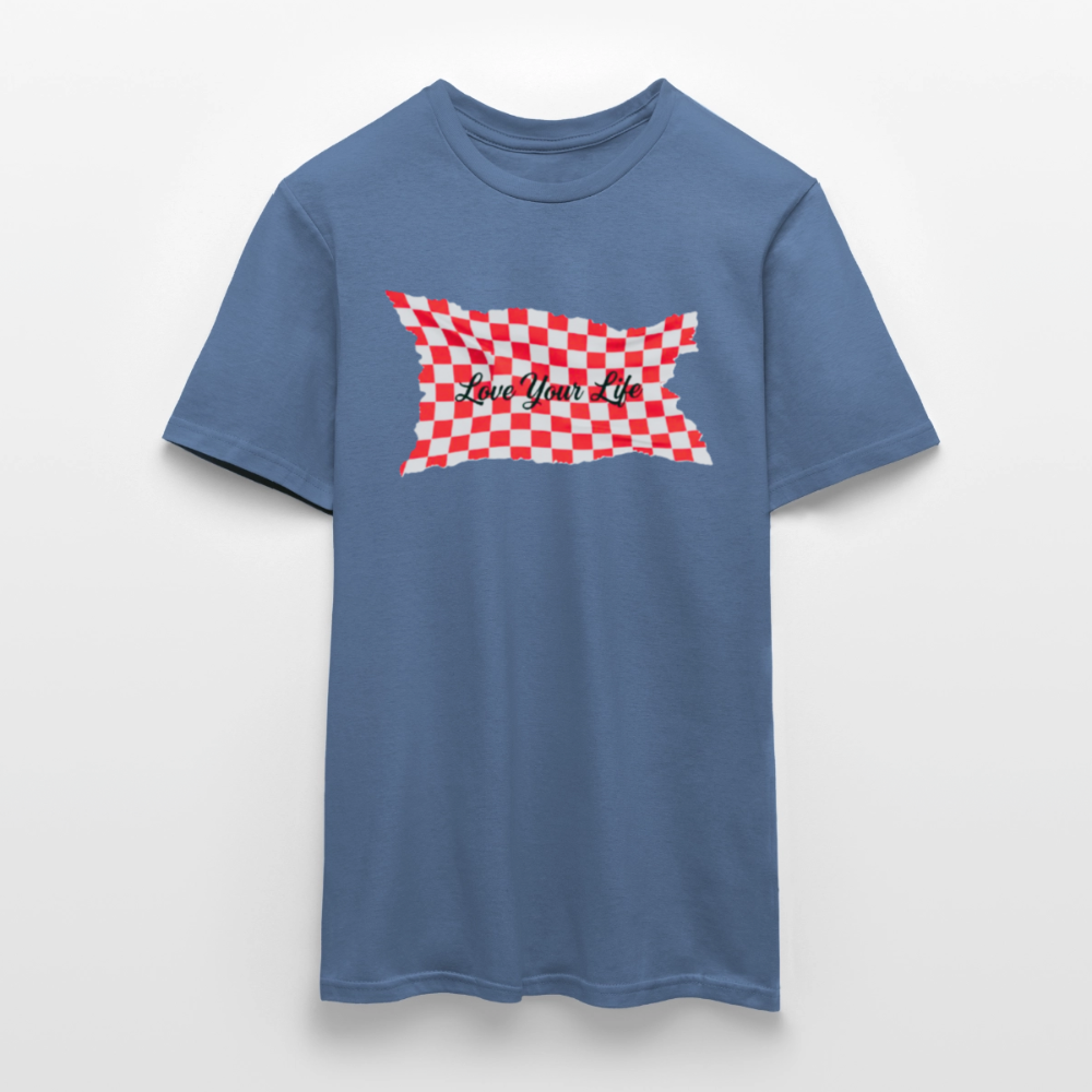 Männer T-Shirt - Taubenblau 