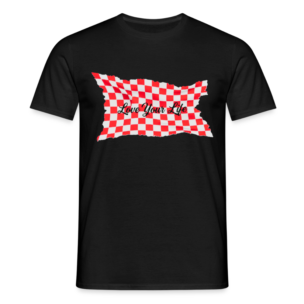 Männer T-Shirt - Schwarz