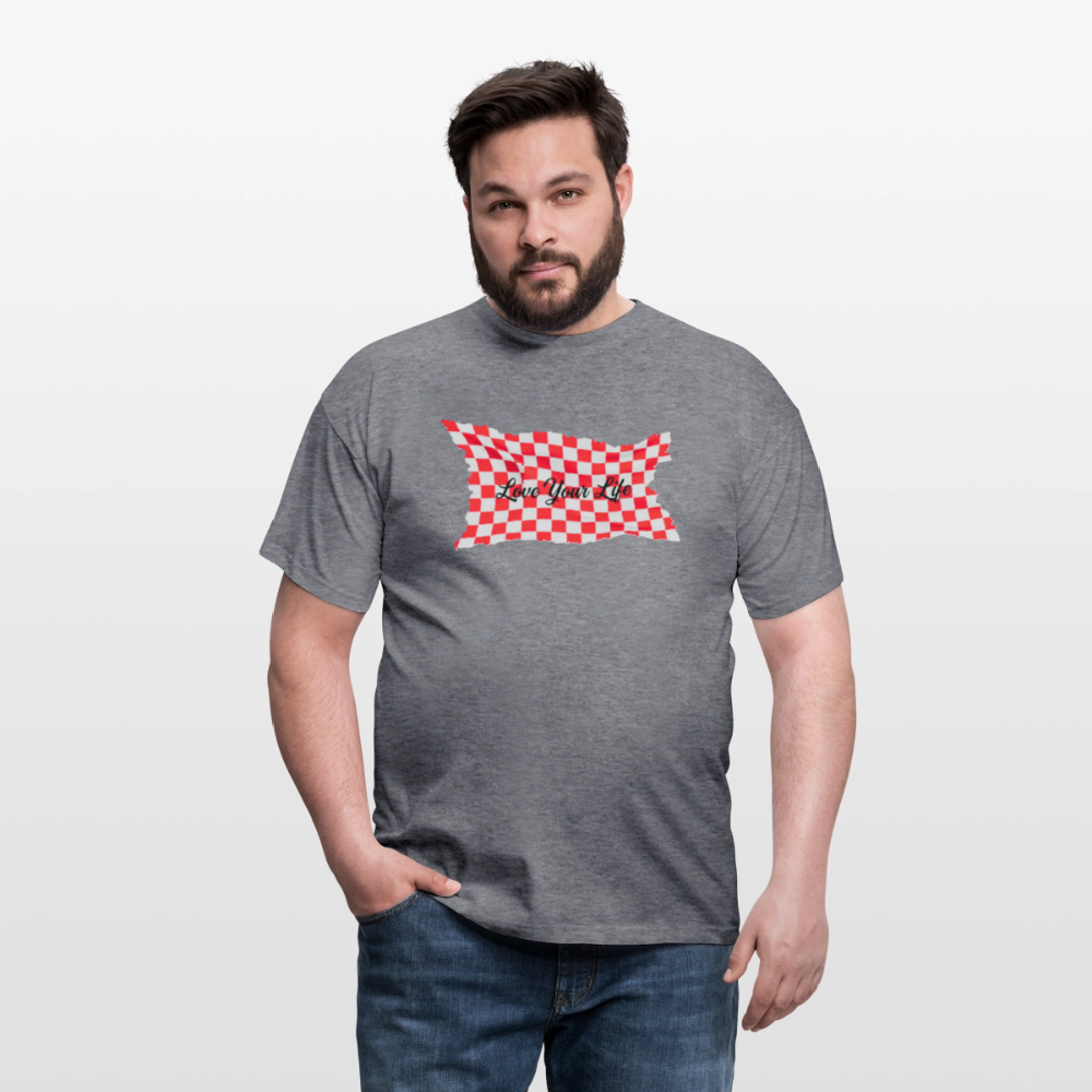 Männer T-Shirt - Graphit meliert