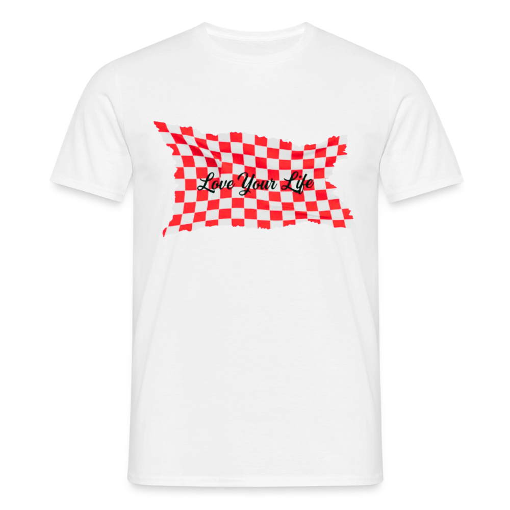 Männer T-Shirt - Weiß