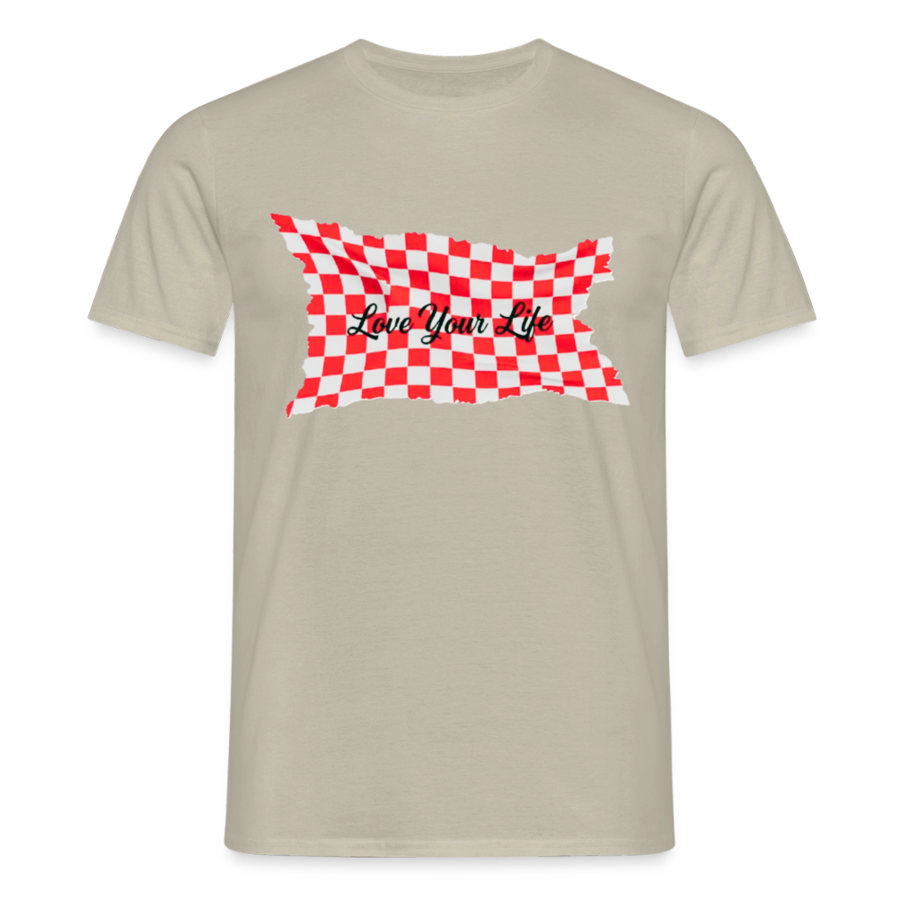 Männer T-Shirt - Sandbeige