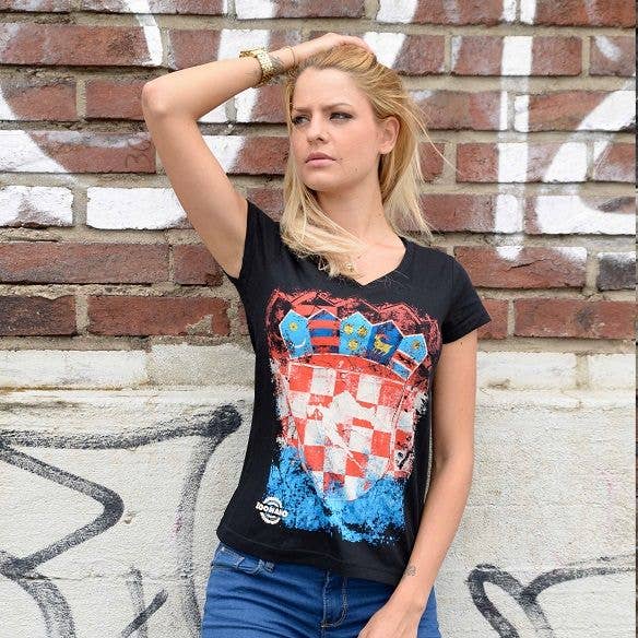 Damen Shirt Classic - Kroatien - Hrvatska